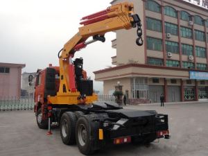 25tm Katlanır Bomlu Kamyona Monte Vinçli Yükleyici