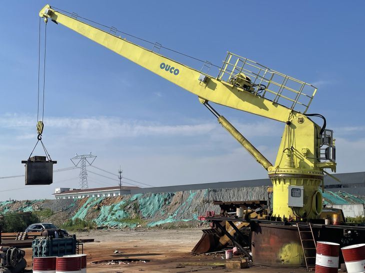 Sert Bomlu Açık Deniz Güverte Vinci 5T@15M, Genel Kargo Vinci